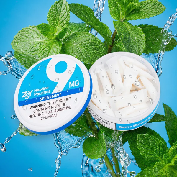 SPEARMINT NICOTINE POUCHES