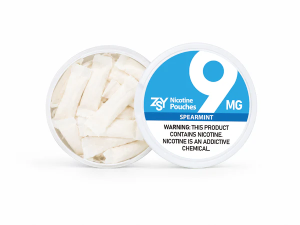 SPEARMINT NICOTINE POUCHES