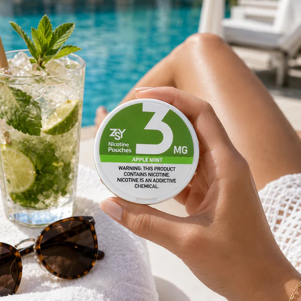 Apple Mint Nicotine Pouches（Apple Mint 3mg）
