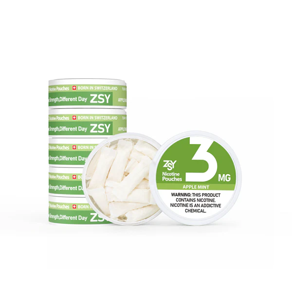 Apple Mint Nicotine Pouches（Apple Mint 3mg）